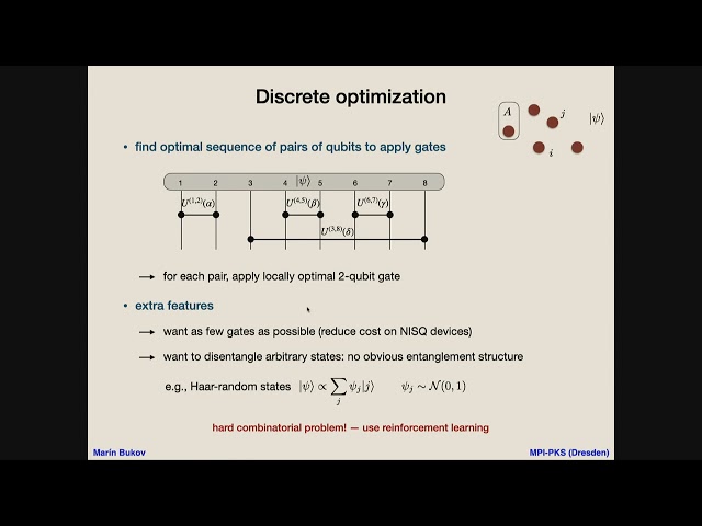 Reinforcement Learning to Disentangle Quantum States from Partial Observations