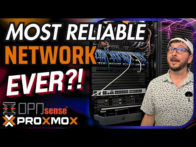 OPNsense Proxmox High Availability Homelab Network Cluster (Maximize Uptime!)