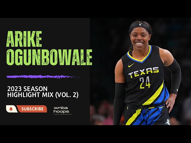 Arike Ogunbowale Highlight Mix! (Vol. 2) 2023 Season | WNBA Hoops