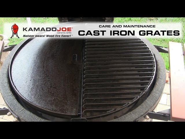 Kamado Joe Cast Iron Care & Maintenance