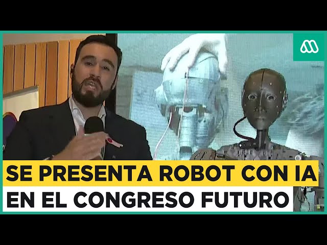 El robot que habla con inteligencia artificial: Se da inicio al Congreso Futuro