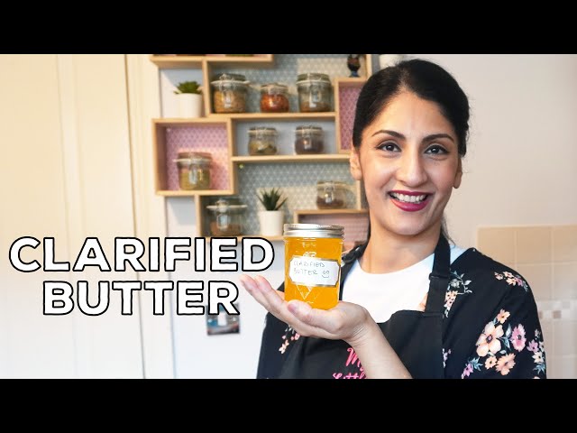 How To Clarify Butter | Homemade Desi Ghee | Easy & Simple Clarified Butter Recipe