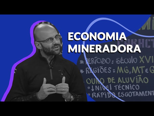 Stoodi | Pocket Aula: História - Economia Mineradora