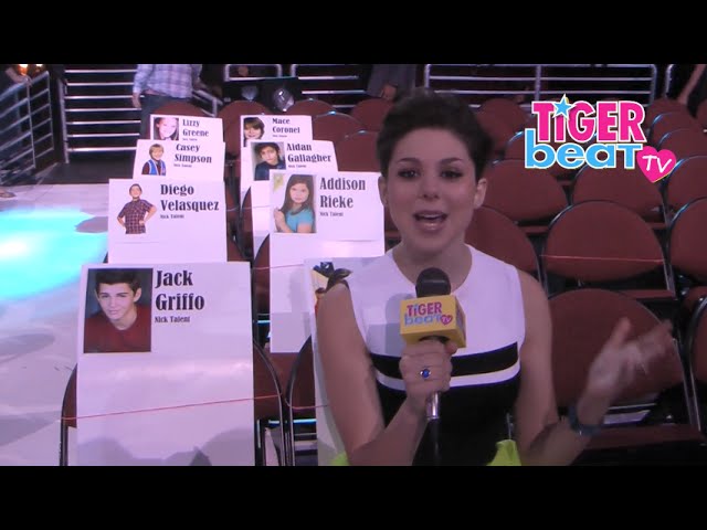 Kids' Choice Awards: Find Out Where The Stars Are Sitting!