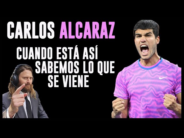 Carlos Alcaraz: Cuando está así es capaz de cualquier cosa #alcaraz #carlosalcaraz #diegoamuy