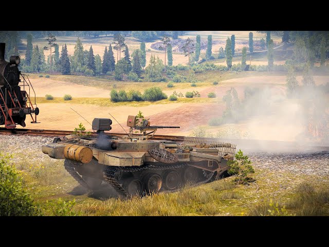 Strv 103B: Close Combat Connoisseur - World of Tanks