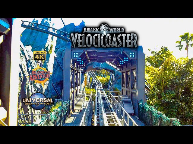 January 2023 Velocicoaster Front Seat On Ride 4K POV Islands of Adventure Universal Orlando