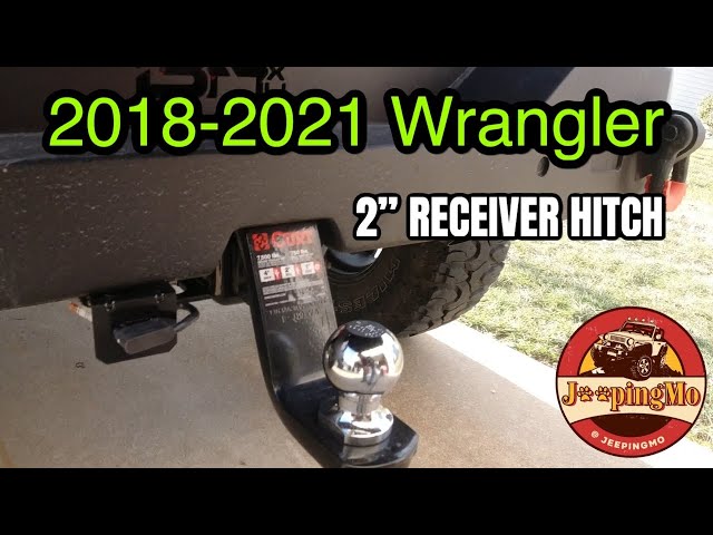 Jeep Wrangler 2018-2021 Hitch & Wiring Harness Install.