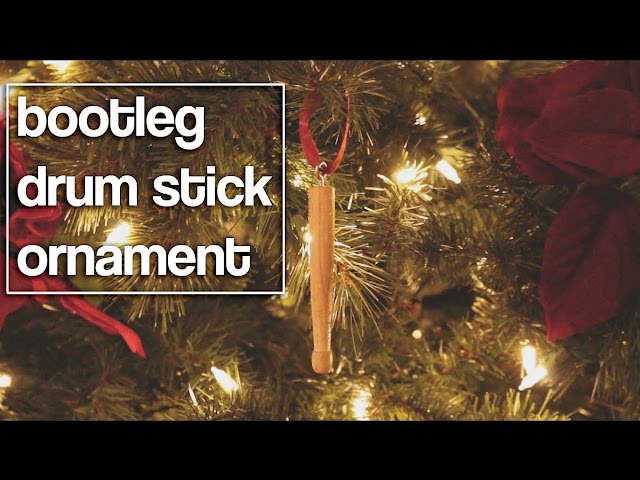 Easy DIY Drum Stick Ornament