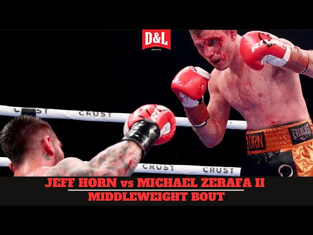 Jeff Horn vs. Michael Zerafa II | WBO & WBA Regional Middleweight Title Fight