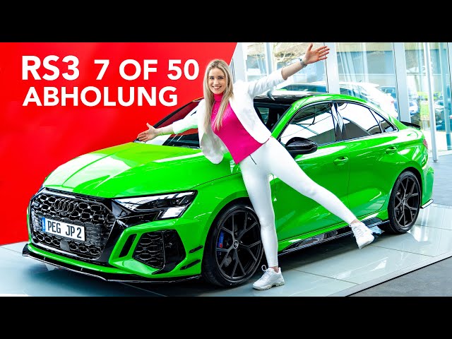 Mein NEUES Auto | Audi RS3 8Y Limousine Stoll Sport First Edition Nr. 7 von 50 mit Aero Kit