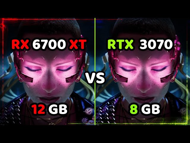 RX 6700 XT vs RTX 3070 - Test in Top 10 Games - 2023