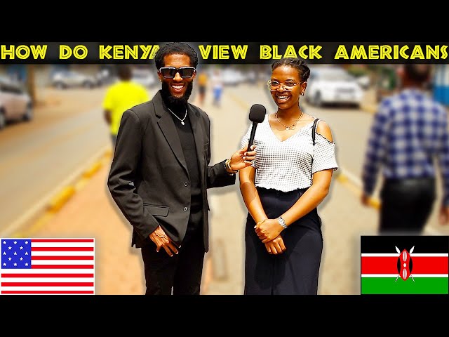 🇺🇸🇰🇪How Do Kenyans View Black Americans? *AMAZING Answers!*
