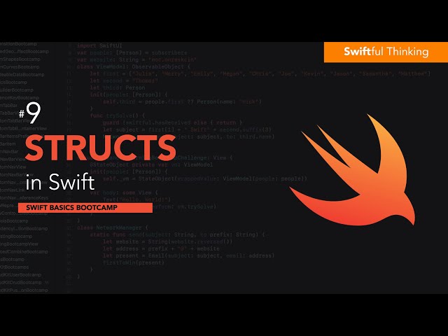 How to use Structs in Swift | Swift Basics #9
