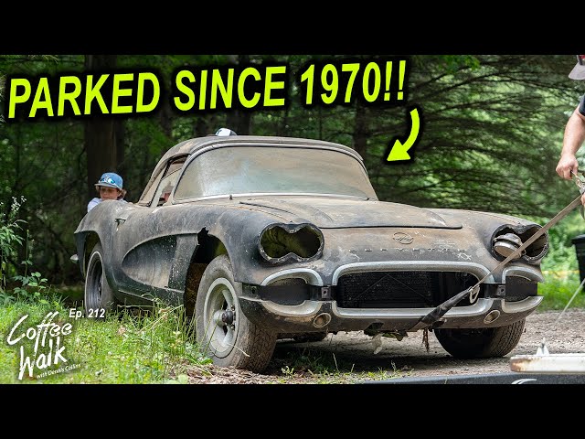 RESCUED: 1962 Corvette!! Parked right here in 1970!!