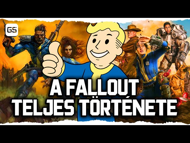 A Fallout TELJES története ☢️ Hogyan tört ki az atomháború, és mikor játszódik a sorozat? 🎮 GS