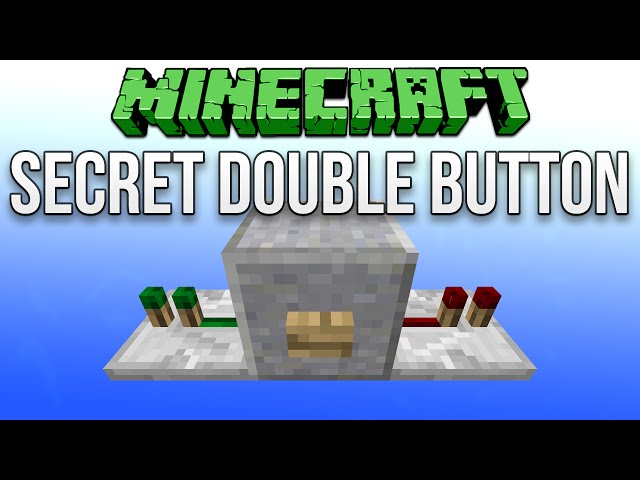 Minecraft: Secret Double Button Tutorial