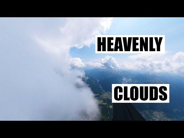Heavenly clouds | Paragliding meditation video