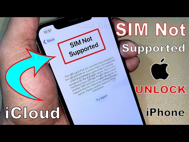 REMOVE ICLOUD✅ SIM Not Valid Permanent FIX🆗 How to FREE Carrier Unlock✔️ iCloud Remove iPhone 2019