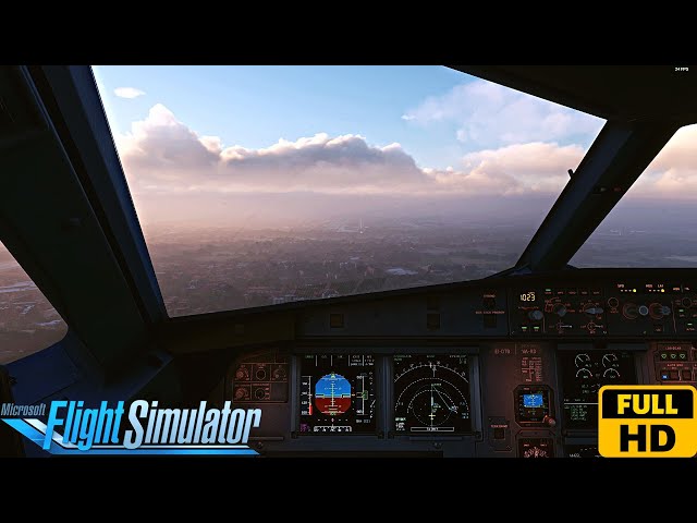 FOGGY Landing in Bologna (LIPE) | ITA Airways Fenix a320 | Microsoft Flight Simulator 2020
