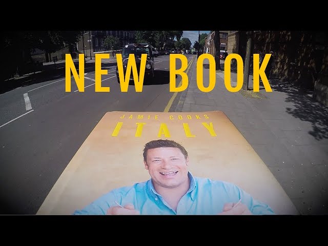Jamie receives his New Book!!! | #JamieCooksItaly