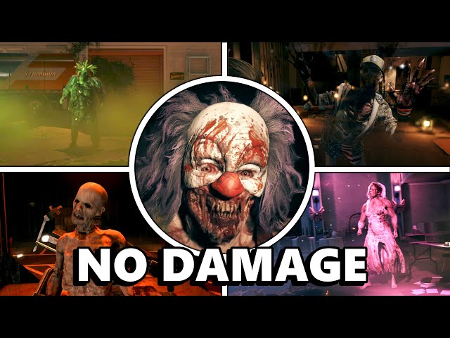 DEAD ISLAND 2 All Bosses / Boss Fights (No damage Gameplay) 4K