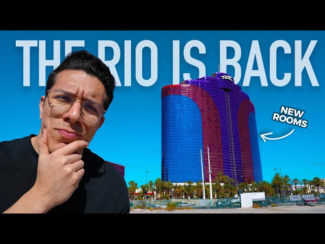 The Rio Hotel in Las Vega is BACK! - Hotel Review