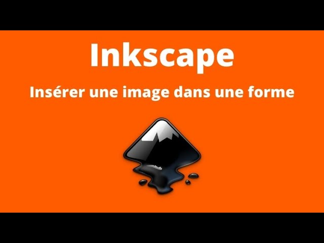 Inkscape insérer une image dans une forme