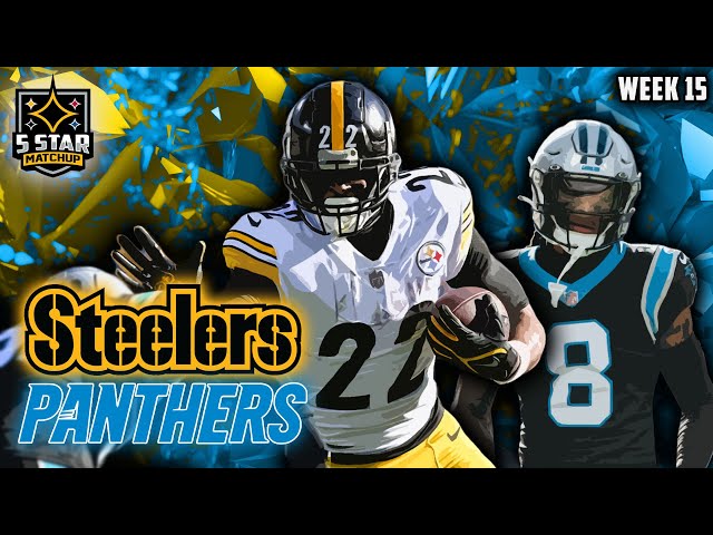 Steelers vs Panthers Week 15 Highlights: Najee Harris & Pittsburgh Grind Out a Win! | 5 Star Matchup