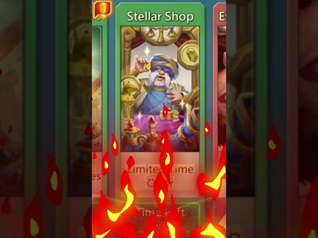 What's Inside The Stellar Shop? Lords Mobile