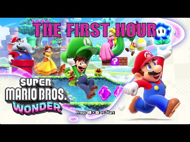 Super Mario Bros. Wonder - The First Hour!