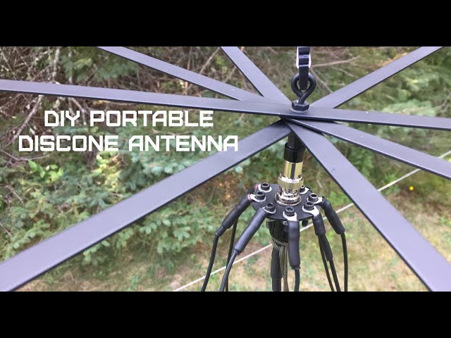 DIY Portable Discone Antenna