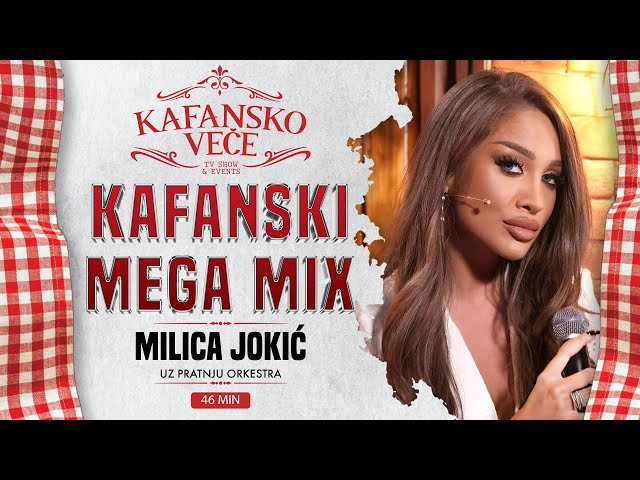 MILICA JOKIC - KAFANSKI MEGA MIX 46MIN | UZIVO | (ORK. ACE STOJNEVA) | 2024 | KAFANSKO VECE