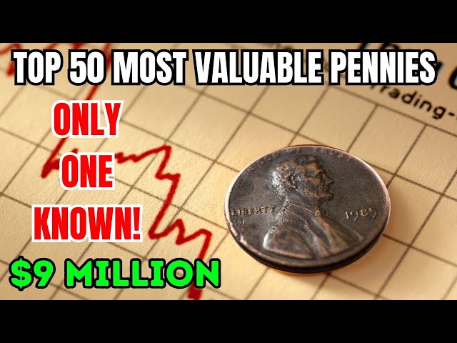 TOP 50 MOST VALUABLE LINCOLN PENNIES IN HISTORY! PENNIES WORTH MONEY
