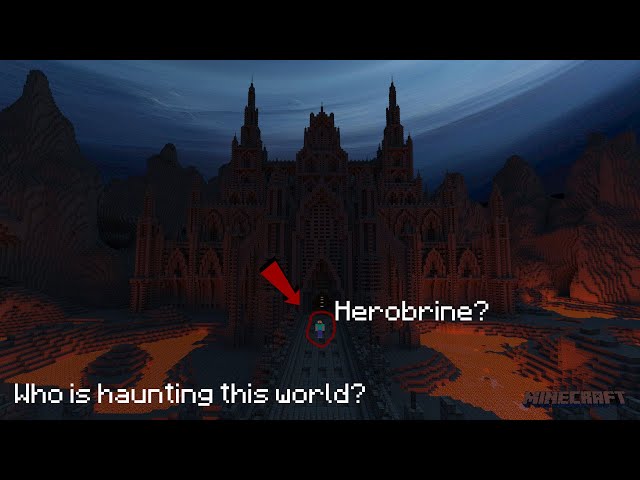 Who is Haunting This Cursed Minecraft Seed? (scary minecraft video)