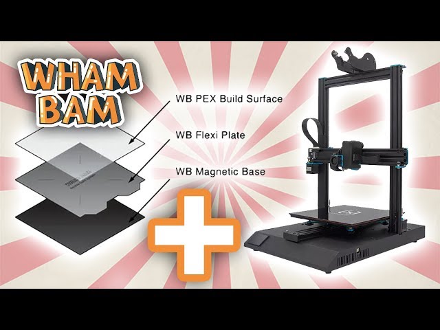 WAS LIVE: WHAM BAM Flexplate Install & First Thoughts on the Artillery 3D Sidewinder X1 (3 weeks in)