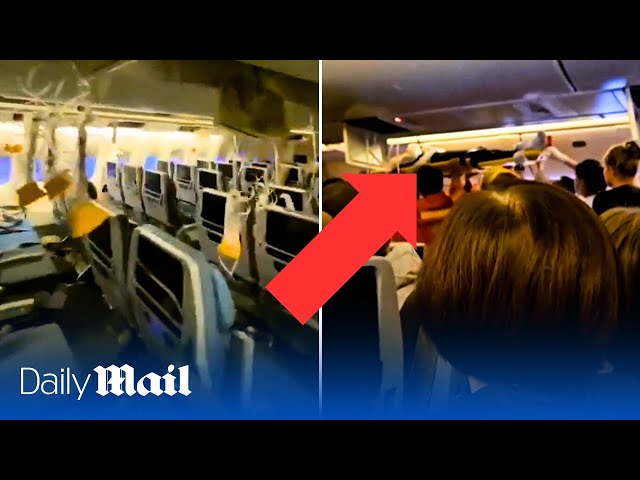 Inside Singapore Airlines plane that suffered deadly turbulence