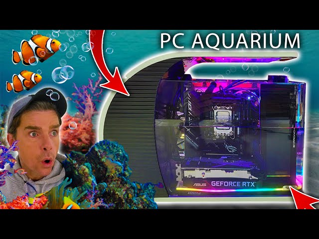 PC Gaming in an Aquarium