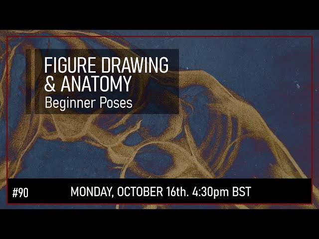 Figure Drawing & Anatomy - Beginner Poses #90