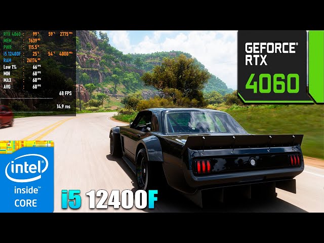 RTX 4060 + i5 12400F : Test in 20 Games - RTX 4060 Gaming