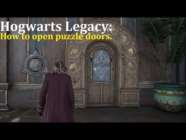 Hogwarts Legacy: how to open puzzle doors.