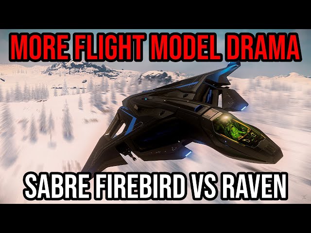 Star Citizen Alpha 3.23 - Flight Model Drama - Sabre Firebird - Chris Roberts On Server Meshing