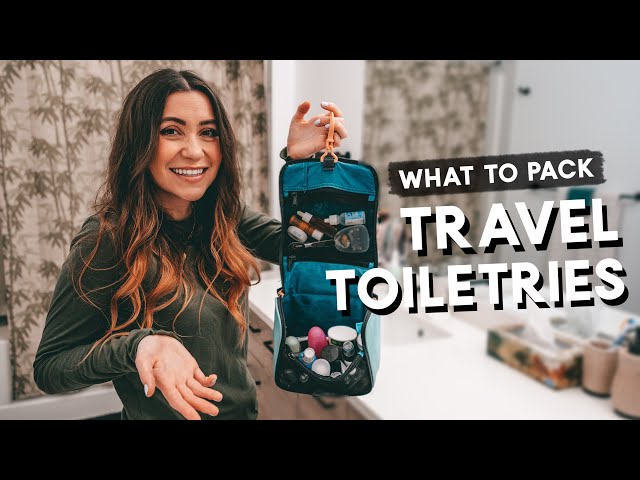 TRAVEL TOILETRIES - What To Pack | Hacks & Tips