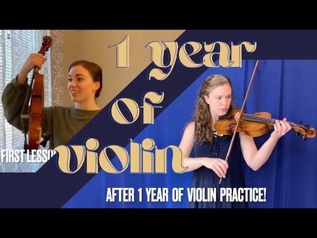 1 Year of Violin Progress...that is REALISTIC (Adult Beginner)