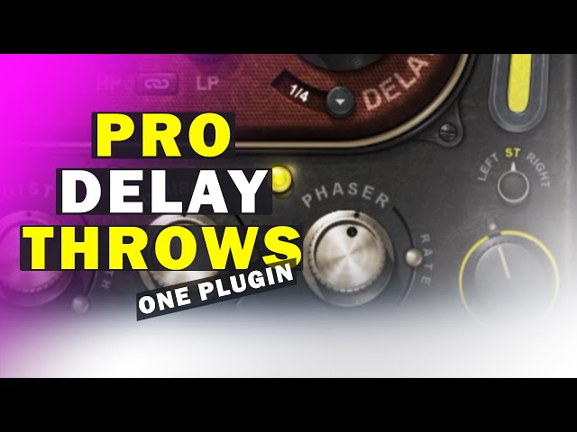 How To Achieve Perfect Delay Throws On Vocals | Manny M Delay Plugin