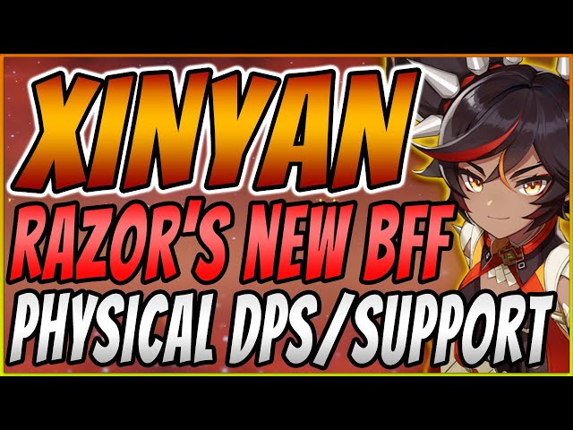 Xinyan Character Guide | NEW AMAZING 4 STAR | Physical DPS Build | Genshin Impact