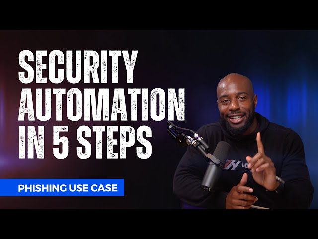5 Steps For Security Automation