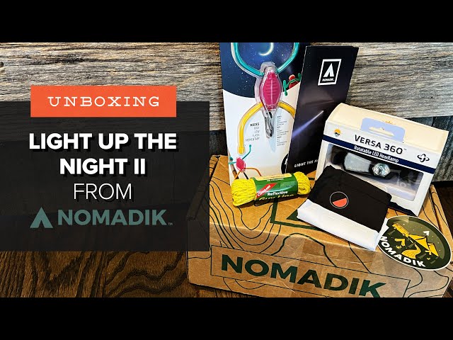 Unboxing the Light Up the Night Welcome Box from Nomadik (+ GIVEAWAY)