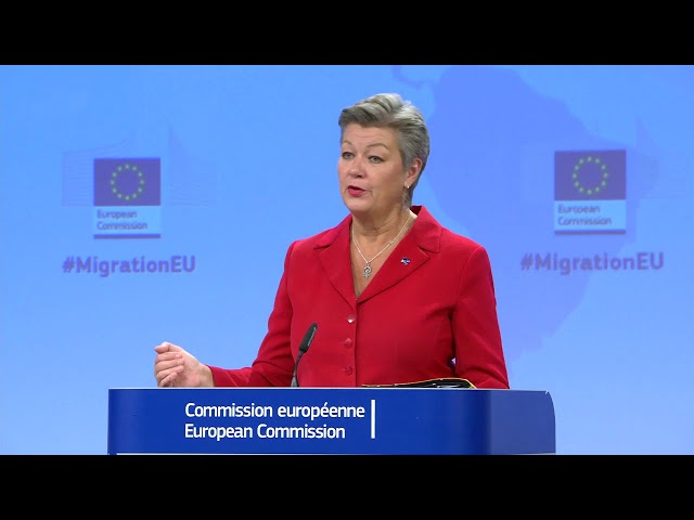 Vice-President Schinas and Commissioner Johansson on the the new pact for Migration and Asylum
