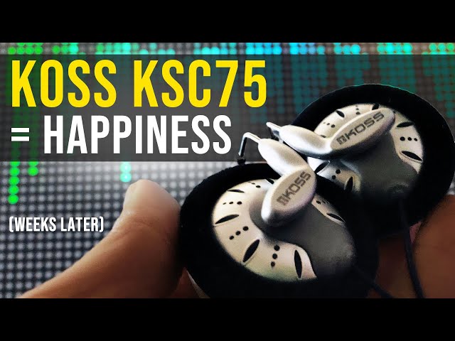 Koss KSC75 few weeks later.. still UNBELIEVABLY GREAT? (2024 Review)